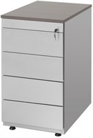 Ladeblok met 5 laden voor aanbouw aan het bureau