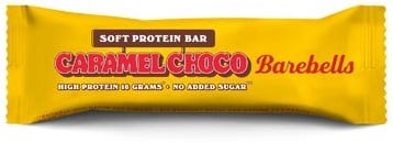 Barebells Soft Caramel Choco reep van 55 g pak van 12 stuks