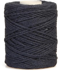 Bouhon macramétouw 50 g ca. 65 m dikte: 1 mm donkerblauw