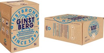 Ginstberg Plat Water  bag in box 5 liter