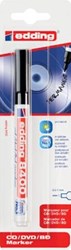 Edding stift voor CD/DVD/BD 8400 zwart op blister