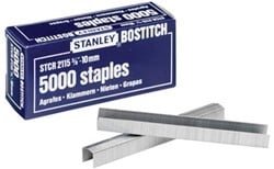 Bostitch nietjes STCR211510z 10 mm voor B8p B8Hc B8e B8HDp doos van 5.000 nietjes