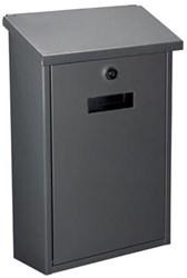 Toolland Rio brievenbus zilver