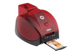 Badge printer