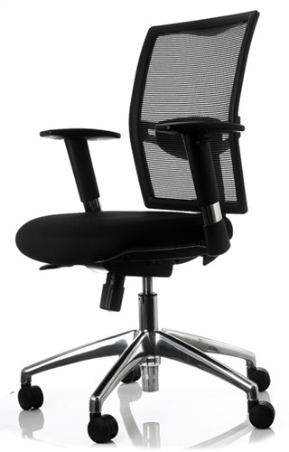 Comfortabele bureaustoel ProLine Go met netbespannen rugleuning-2