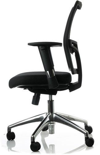 Comfortabele bureaustoel ProLine Go met netbespannen rugleuning-3