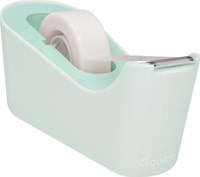 Plakbandhouder Scotch C18 mint + 1rol magic tape 19mmx33m-2