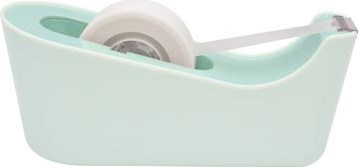 Plakbandhouder Scotch C18 mint + 1rol magic tape 19mmx33m