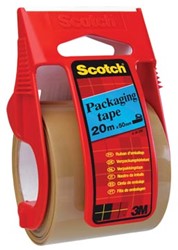 Scotch taperoller met 1 rol bruine tape