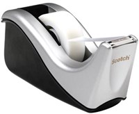Scotch plakbandhouder Silver