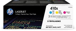 HP toner 410X 5.000 pagina's OEM CF252XM cyaan magenta en geel
