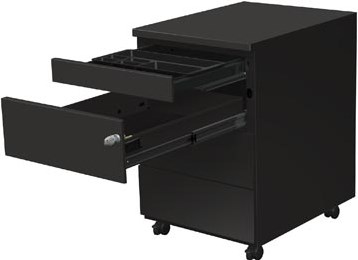 Ladeblok op wielen 4 laden antraciet-2