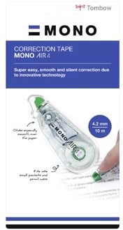 Correctieroller Tombow Mono Air, op blister-2