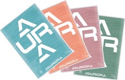 Aurora Splendid cursusblok A4 70 g/m², 2-gaatsperforatie commercieel geruit 100 vel
