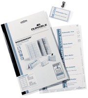 Zelf visitekaartjes printen formaat 54x90mm Durable Badgemaker-2