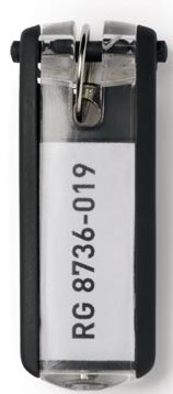 Durable sleutelhangers Key Clip zwart