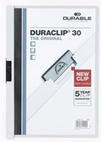 Durable klemmap Duraclip Original 30 wit