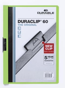Durable Klemmap Duraclip Original 60 groen