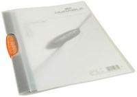 Durable klemmap Swingclip transparant oranje-2