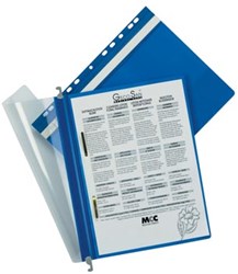 Snelhechters met ringband Durable Economy blauw