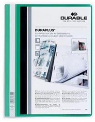 Snelhechter met insteekhoezen Durable Duraplus groen