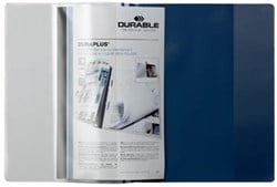 Snelhechter met insteekhoezen Durable Duraplus blauw