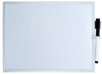Klein Whiteboard 30x40cm Wit Magnetisch