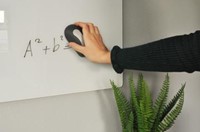 Desq magnetische whiteboardwisser + navulling grijs-3