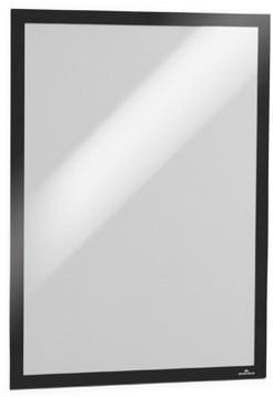 Durable Duraframe zelfklevend en flexibel kader ft A3, zwart, 2 stuks