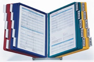 Bureaustandaard Durable Vario met 20 showtassen