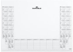 Bureau onderlegger kalender 2024 - 2025 Durable