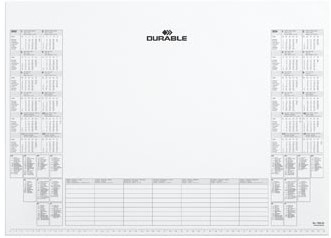 Bureau onderlegger kalender 2024 - 2025 Durable
