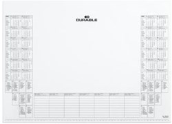 Bureau onderlegger kalender 2024 - 2025 Durable