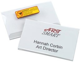 Naambadge met speld of magneet | VKF Renzel BV