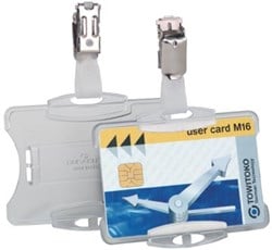badgehouder met clip Durable