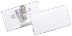 Durable badge met combiklem 40x75mm