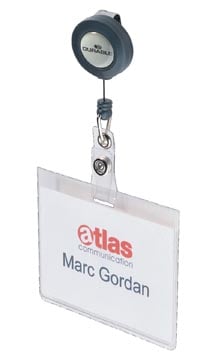 Badgehouder met trekkoord Durable