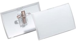 Durable badge met combiclip Click Fold 54 x 90 mm