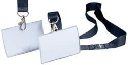 Keykoord Click Fold met badge Durable