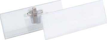 Badge Durable XL met combiklem 40x105mm set à 14 stuks-2