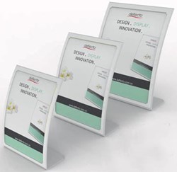 Folderhouder gebogen A6 Deflecto