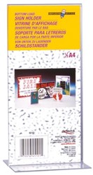 Folderhouder 1/3 A4 T-standaard staand