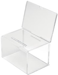 Ideeënbus met folderhouder 15,2 x 10,2 cm