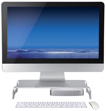 Monitorstandaard aluminium 60mm Desq-2