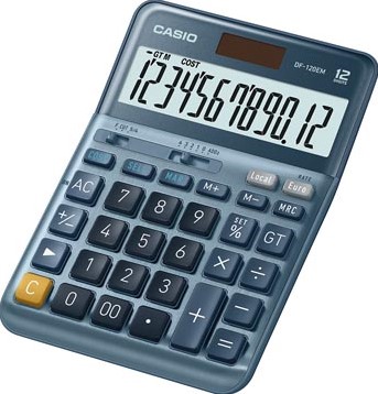 Casio Bureaurekenmachine DF-120EM-2