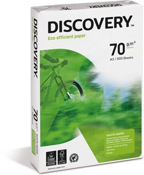 Kopieerpapier Discovery A3 70 g/m² 500 vel wit-2