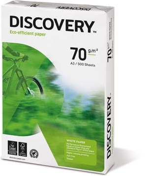 Discovery kopieerpapier A3 70 g pak van 500 vel
