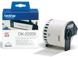 Brother labels DK-22205 continu label 62 mm x 30.48 m papier