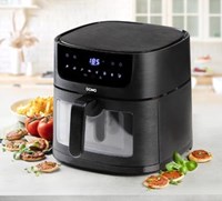 Domo Airfryer Deli-Fryer met kijkvenster 8 liter zwart-2