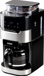 Domo koffiezetapparaat Grind and Brew digitaal 1,5 liter zwart